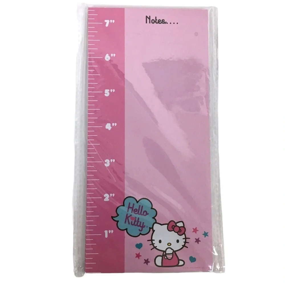 HELLO KITTY Stationery Set Planner Kit Magnetic Listpad Notepad Pens Washi Tape